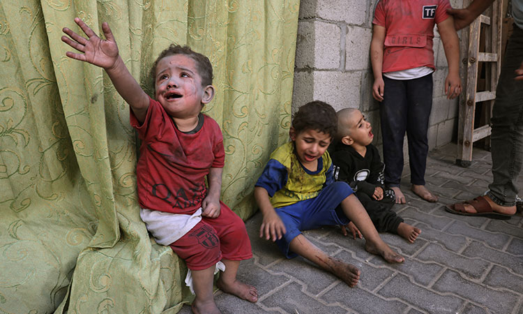 Around 160 children are killed every day in Israeli bombing in Gaza, reveals WHO