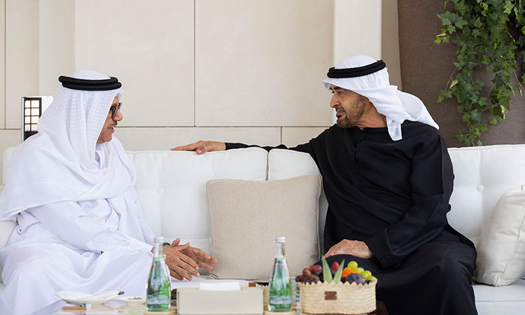 UAE President, Bahraini foreign minister hold talks in Abu Dhabi 