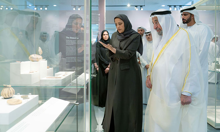 Sheikh Sultan inaugurates GCC archaeology exhibition in Sharjah