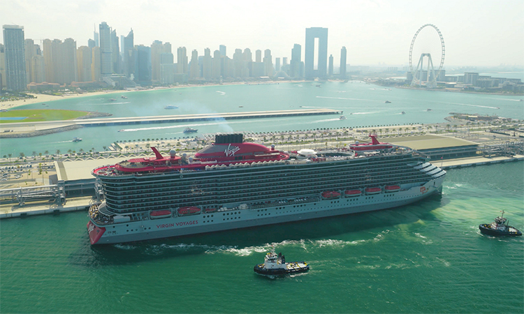 Dubai Police extend warm welcome to 2,500 Virgin cruiseliner passengers