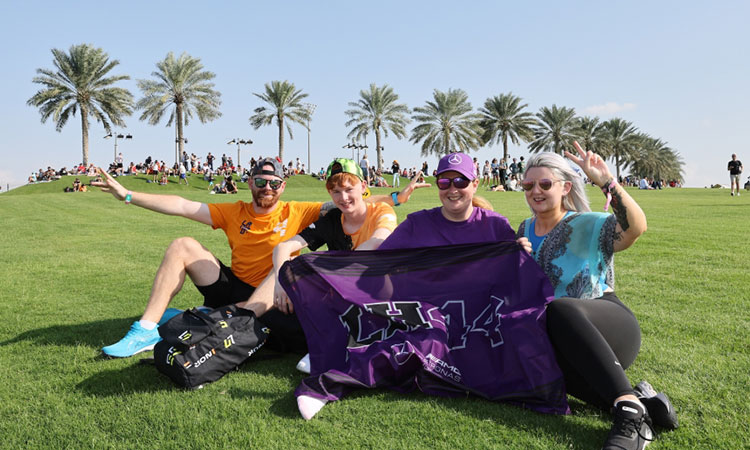 Thousands of fans savour Abu Dhabi Grand Prix thrill at hotspot