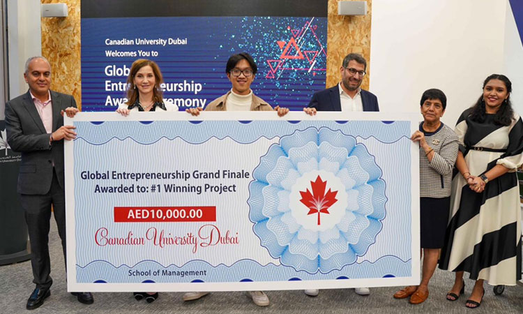 Canadian University Dubai students get Dhs10,000 for innovation