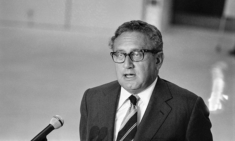 Henry Kissinger, secretary of state under Presidents Nixon and Ford, dies at 100