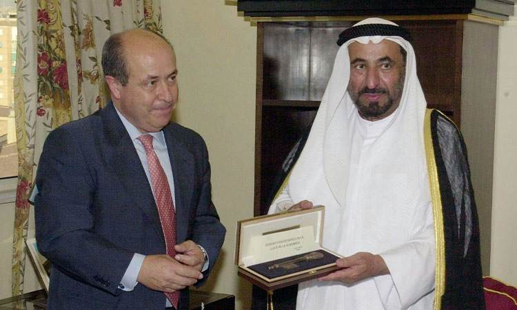 Sharjah celebrates 2003 honour conferred on 'Sultan of Charity'