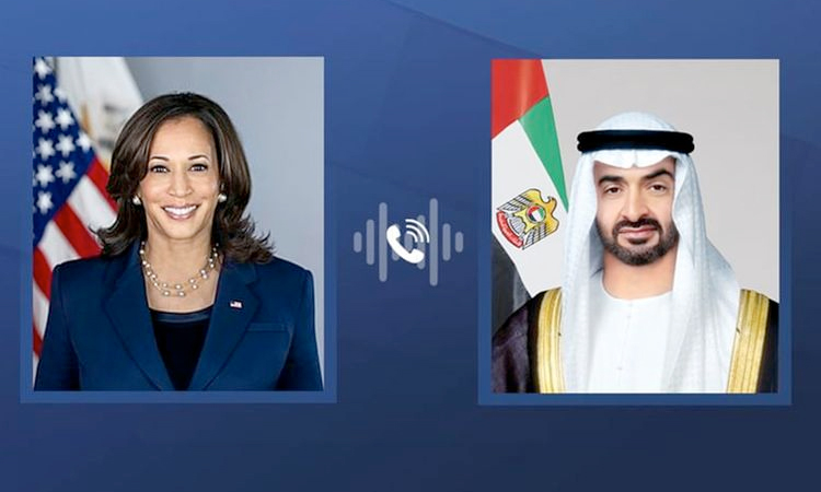 UAE President receives phone call from US Vice President