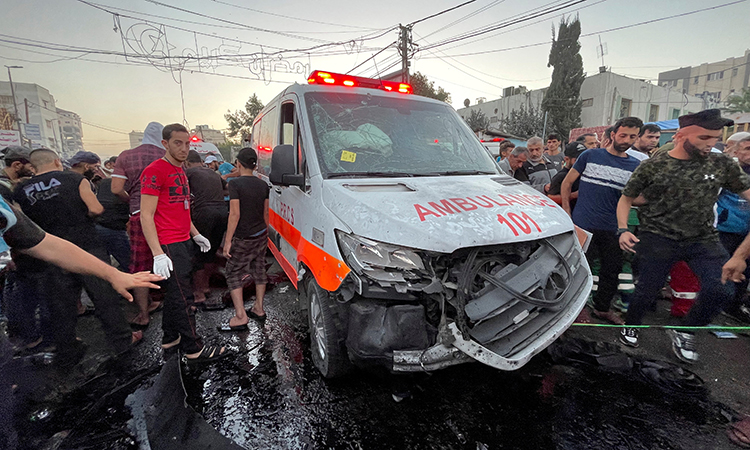 VIDEO: Red Cross says humanitarian convoy came under fire in Gaza City