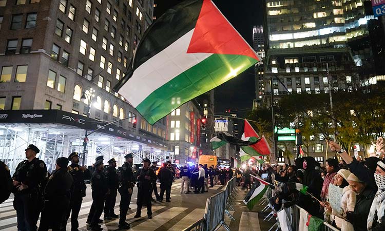 100,000 expected for pro-Palestinian Armistice Day march in London today