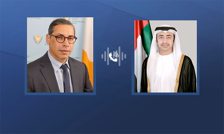 UAE, Cyprus review humanitarian conditions in Middle East region