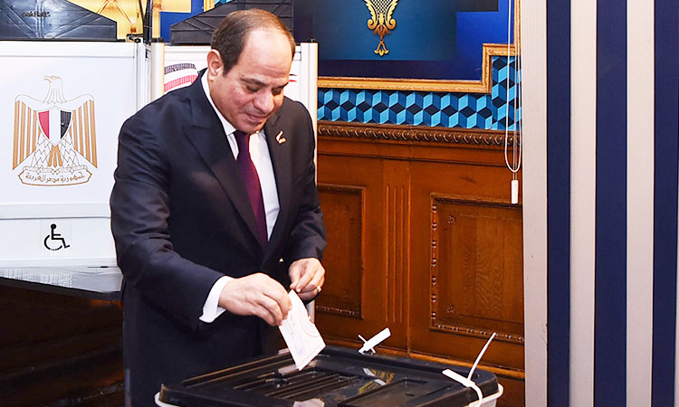 Egyptians vote for president; Sisi likely to win third term