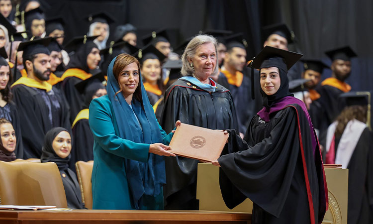 Carry gratitude in your hearts, Sheikha Bodour tells fresh American University of Sharjah graduates