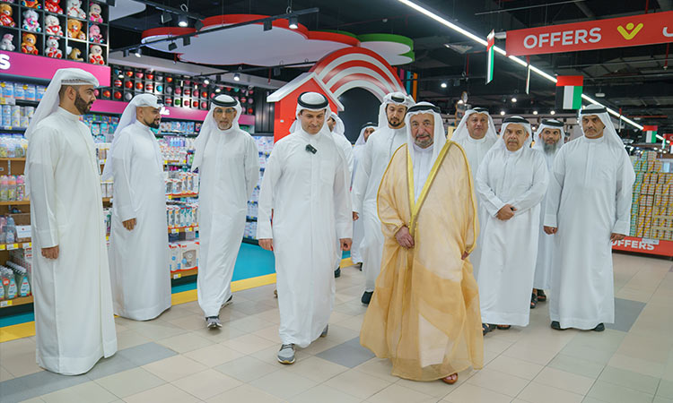 Sheikh Sultan inaugurates Al Suyoh Mall