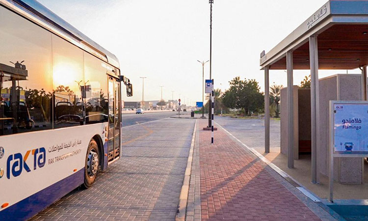 Ras Al Khaimah launches new solar-powered bus stops as part of green transport strategy