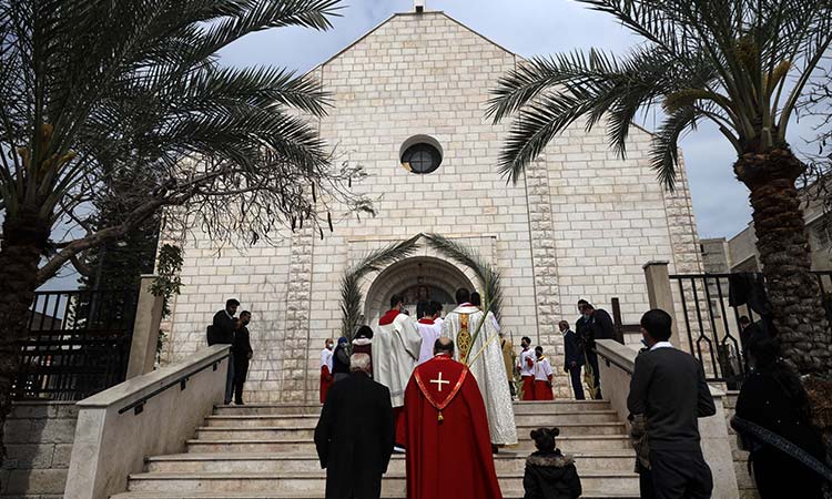 Catholic cardinal slams killing of two women in Gaza church by Israeli sniper fire