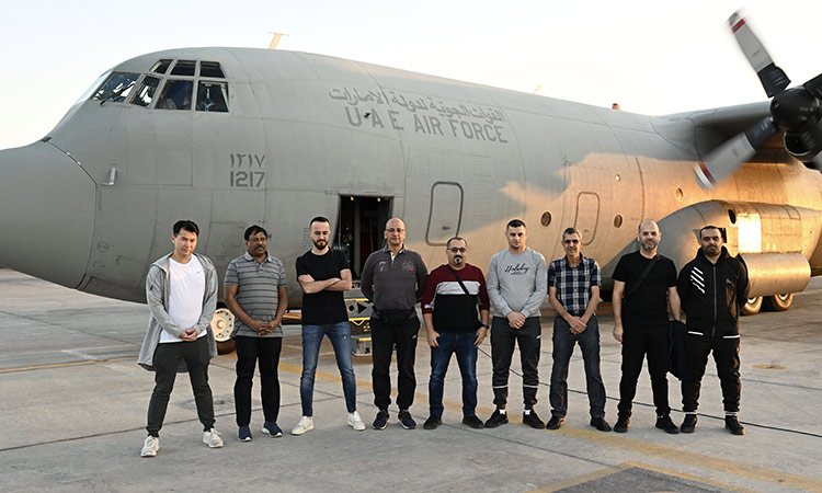 Third batch of UAE medical volunteers depart for Gaza