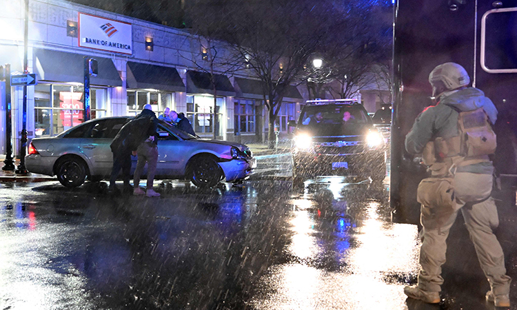 Security scare near Biden as car hits motorcade