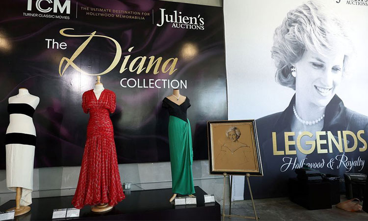 Late Princess Diana dress sold for record $1.1 million at auction in US