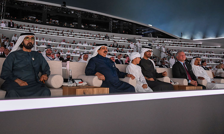 UAE President, VP, Rulers and COP28 guests witness 52nd Union Day celebration