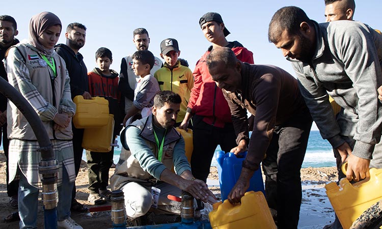 VIDEO: UAE-built desalination plants in Rafah pump water to Palestinians in Gaza