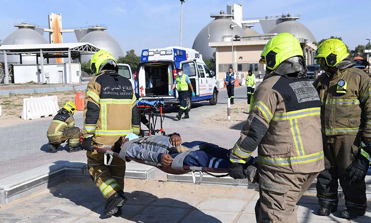 Dubai Municipality conducts mock drill for handling risks of disruptions in sewage treatment system