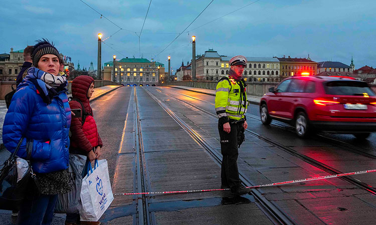  Over 15 dead in Prague university shooting	