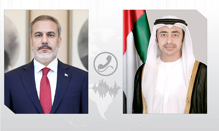 Abdullah Bin Zayed, Turkey Foreign Minister discuss regional developments, humanitarian conditions in Gaza