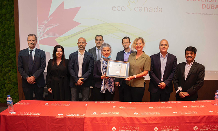 Accreditation from ECO Canada for discipline