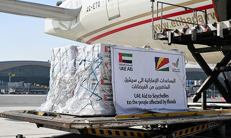 UAE provides urgent food supplies to flood-affected Seychelles