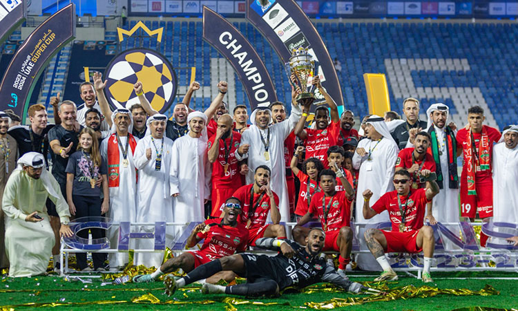 Shabab Al Ahli thrash Sharjah to clinch UAE Super Cup crown