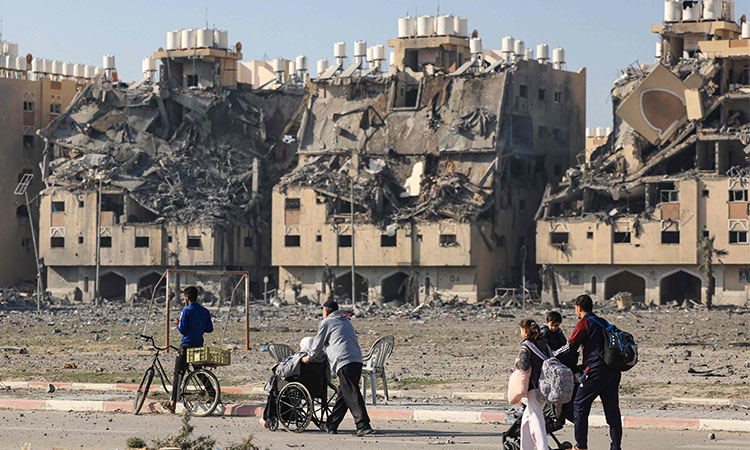 Israeli strike destroys prestige Qatar-funded Gaza housing complex