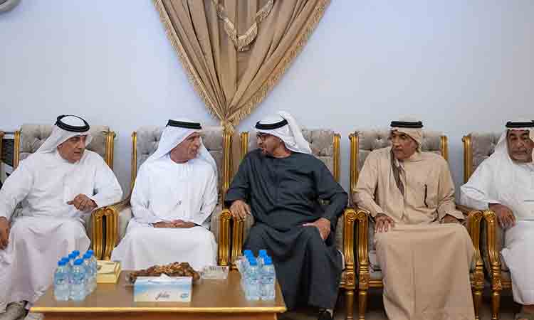 UAE President, RAK Ruler offer condolences on passing of Khalfan Al Rumaithi 