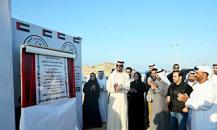 Sheikh Shakhbout opens six water desalination plants in Rafah