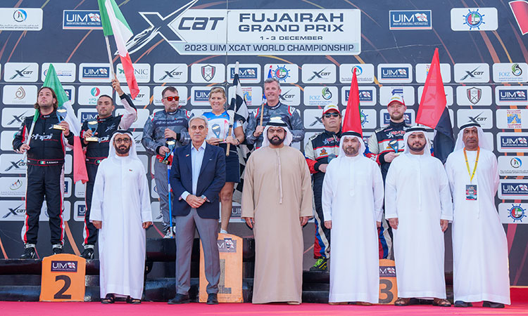 Fujairah CP crowns winners of 2023 UIM XCAT World Championship