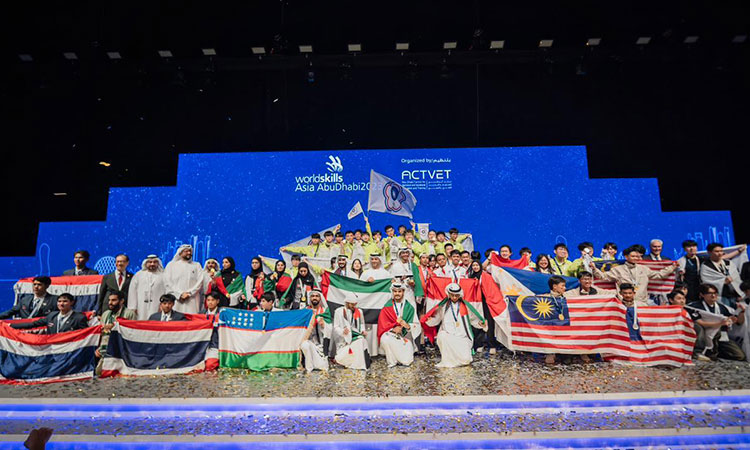 Emirates Skills team members win 13 medals at WorldSkills Asia 2023