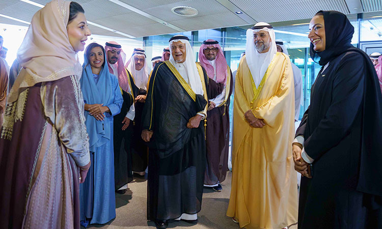 Sharjah Crown Prince opens exhibition at House of Wisdom