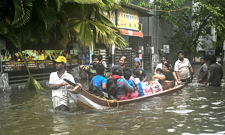 Cyclone Michaung hits India's south after 13 killed in floods, rain