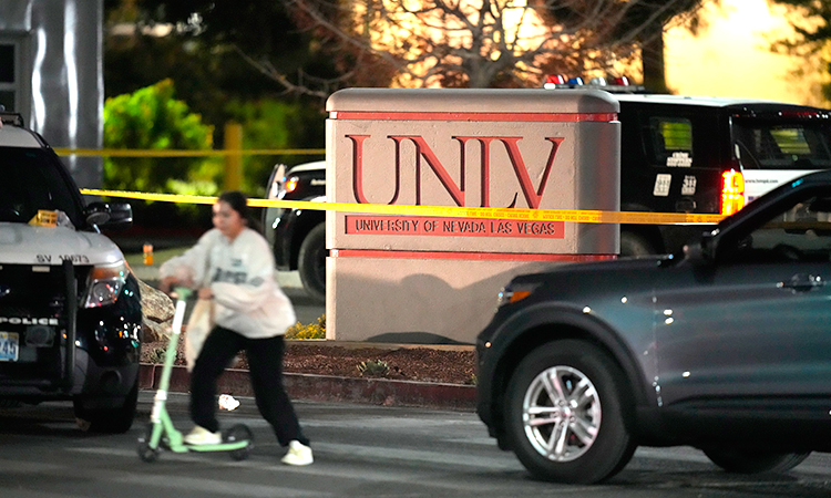 Three killed in Las Vegas university shooting