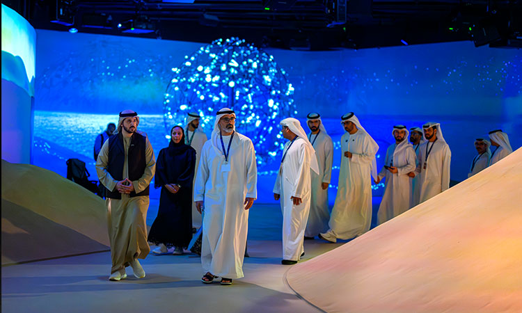 Sheikh Khaled visits Green Zone at COP28