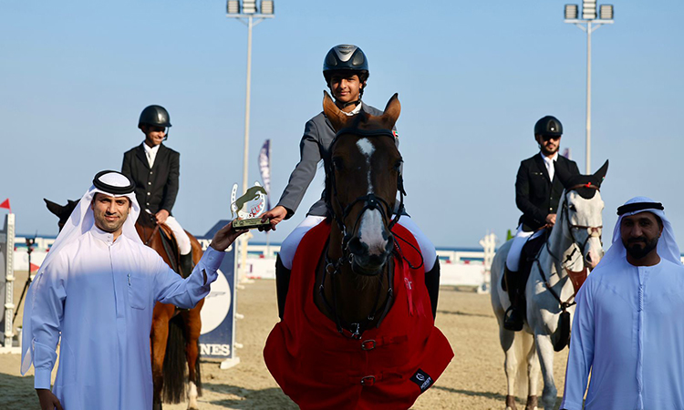 First edition of International Show Jumping Championship kicked off on Kalba Beach