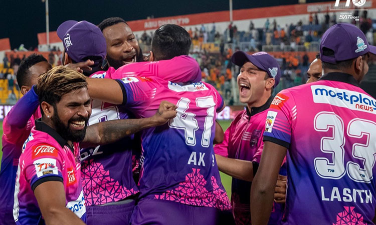 New York Strikers beat Deccan Gladiators by 7 wickets in final to claim Abu Dhabi T10 title