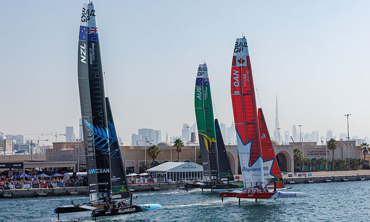 Australia claim overall lead at  Emirates Dubai Sail Grand Prix