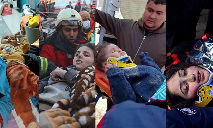 Rescuers pull more people alive from rubble six days after worst quake in Turkey, Syria 