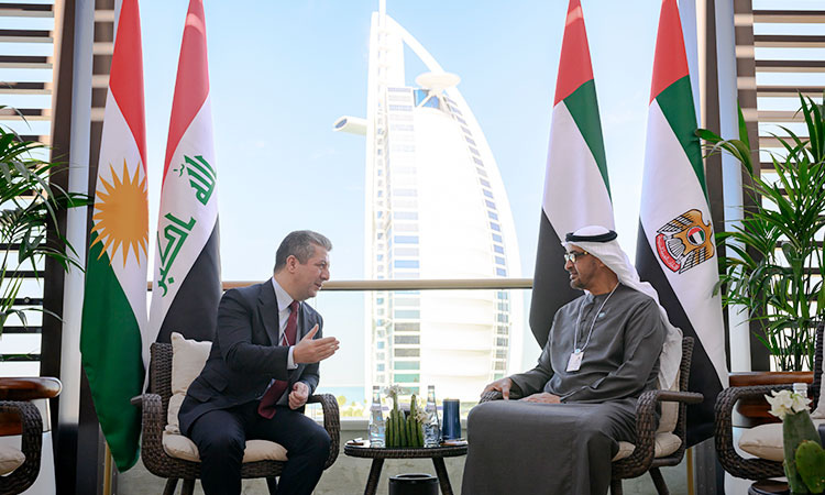 UAE President meets number of world leaders, heads of delegations at WGS 2023