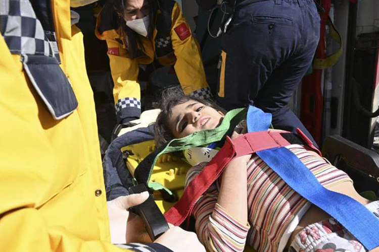 4-year-old girl rescued alive after 177 hours from under rubble in Turkey