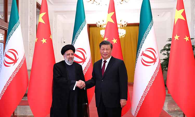 Iranian President Raisi begins visit to China