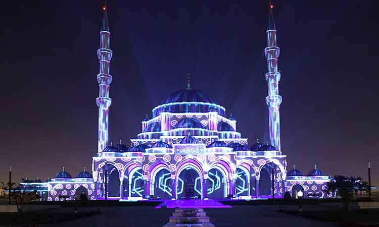 Sharjah Lights Festival 2023 highlights architectural aesthetics of emirate’s mosques