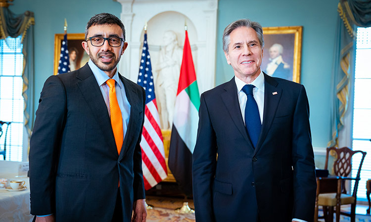 UAE and US pledge joint fight against threats in ME region