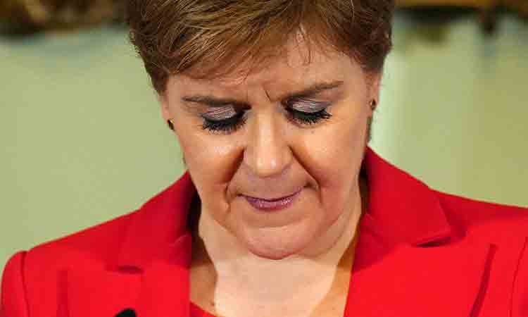 Scotland's first female leader Sturgeon announces shock resignation 