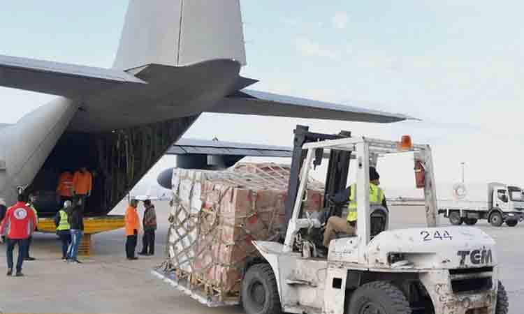 UAE sent 60 aid planes to Turkey and Syria