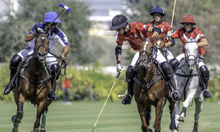 IFZA Habtoor Polo and AM Polo teams make perfect start at Gold Cup 2023