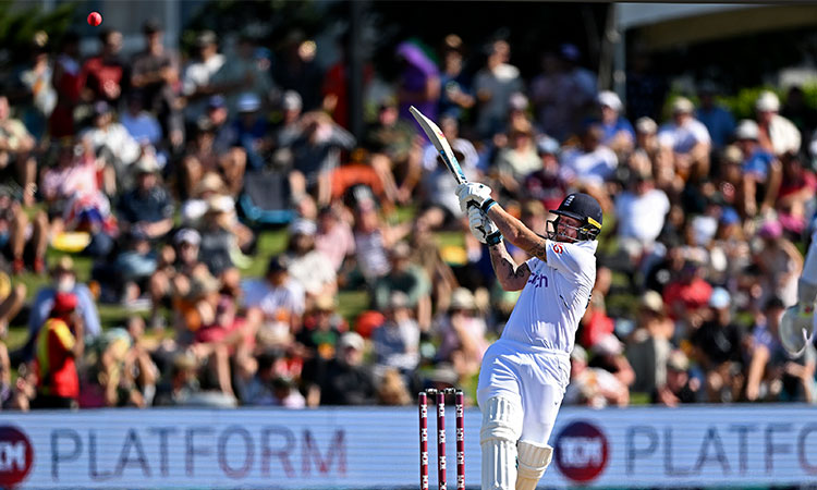 England’s Ben Stokes surpasses his coach McCullum's record for Test sixes 